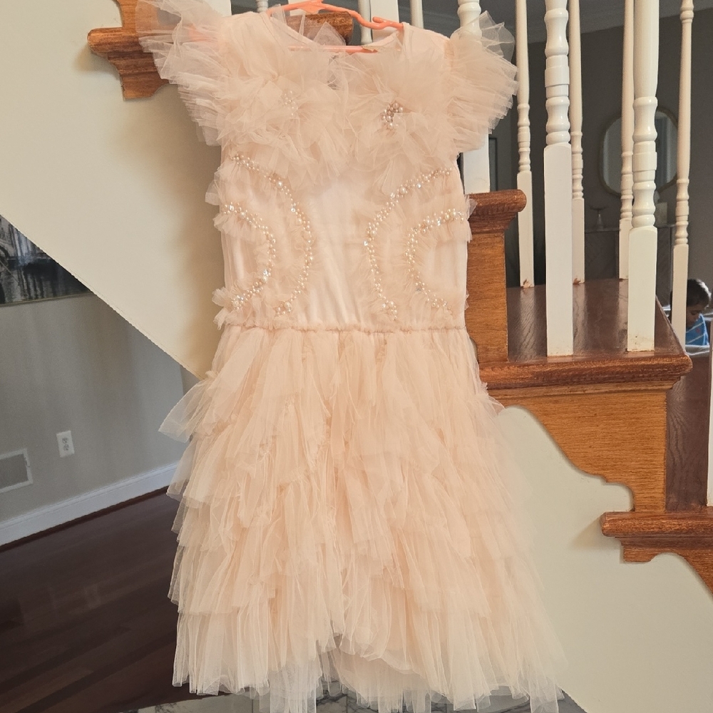 Tutu Du Monde Blush Ruffle Dress